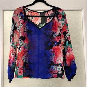 Floral Print Blouse